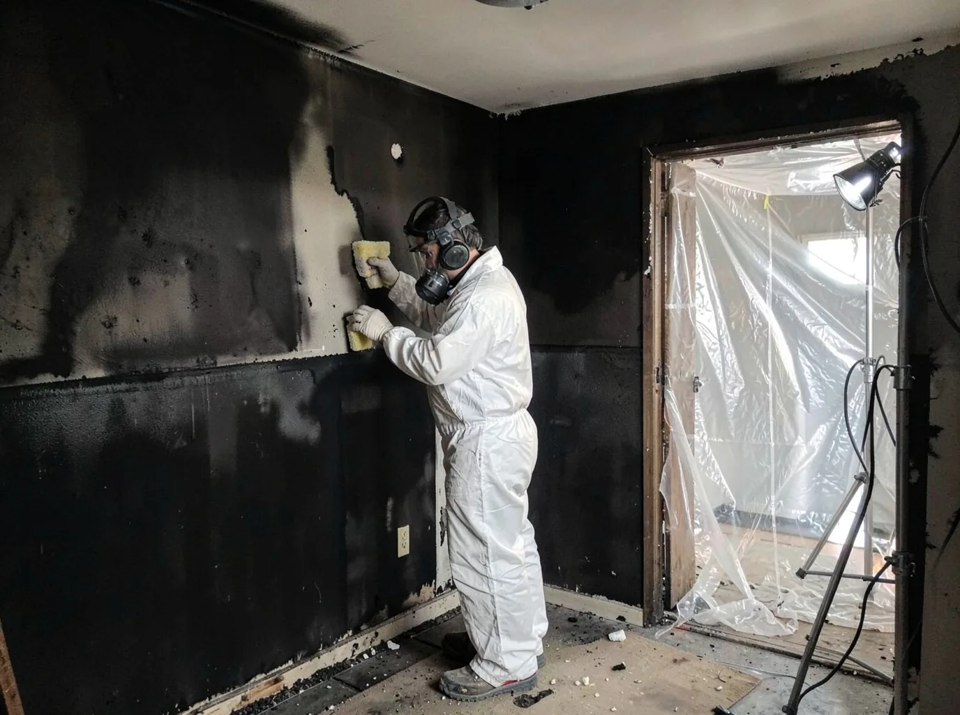 Fire Damage Restoration company in Rush, KY